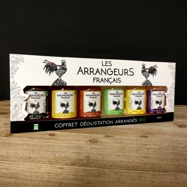 jvrgt9rd162.jpg COFFRET DEGUSTATION 6X5cl LES ARRANGEURS FRANCAIS