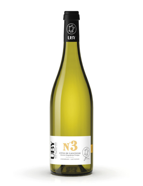 jvrgt9rd434.jpg N°3 COLOMBARD SAUVIGNON 2023 UBY 75cl