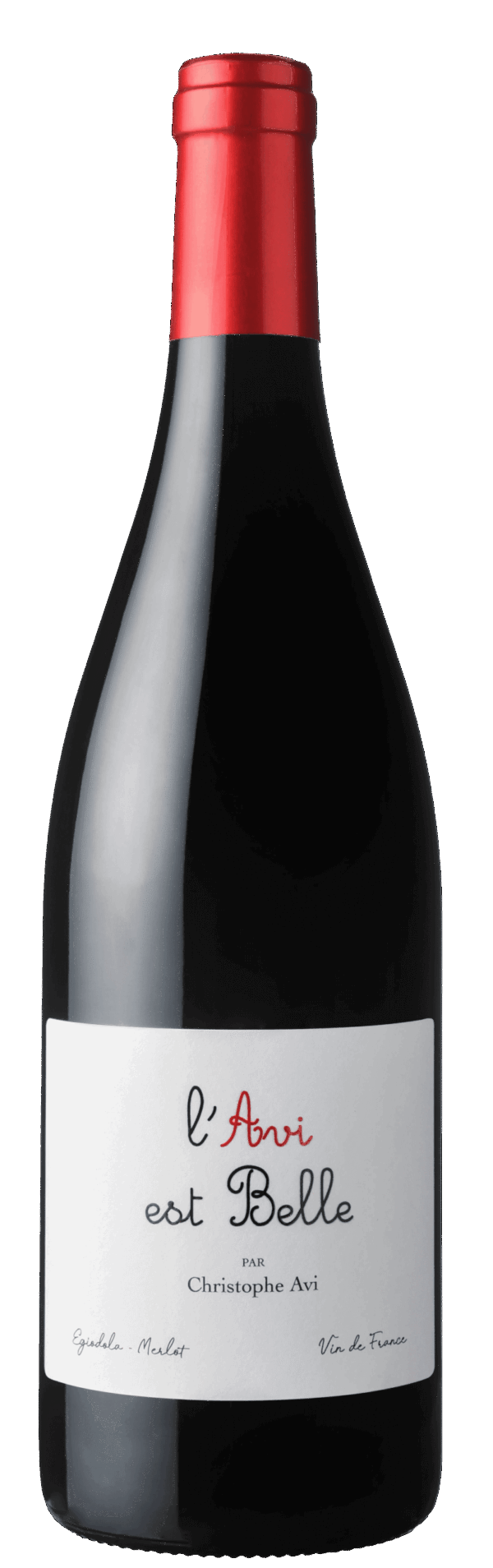 L'AVI EST BELLE ROUGE 2020 CHRISTOPHE AVI 75CL