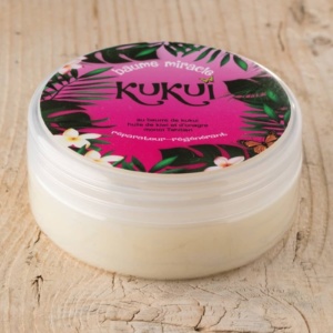 BAUME MIRACLE BEURRE KUKUI PARFUM TIARE 200ml - CASA NATURE