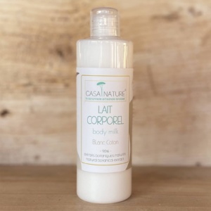 LAIT CORPS BLANC COTON 250ml CASA NATURE